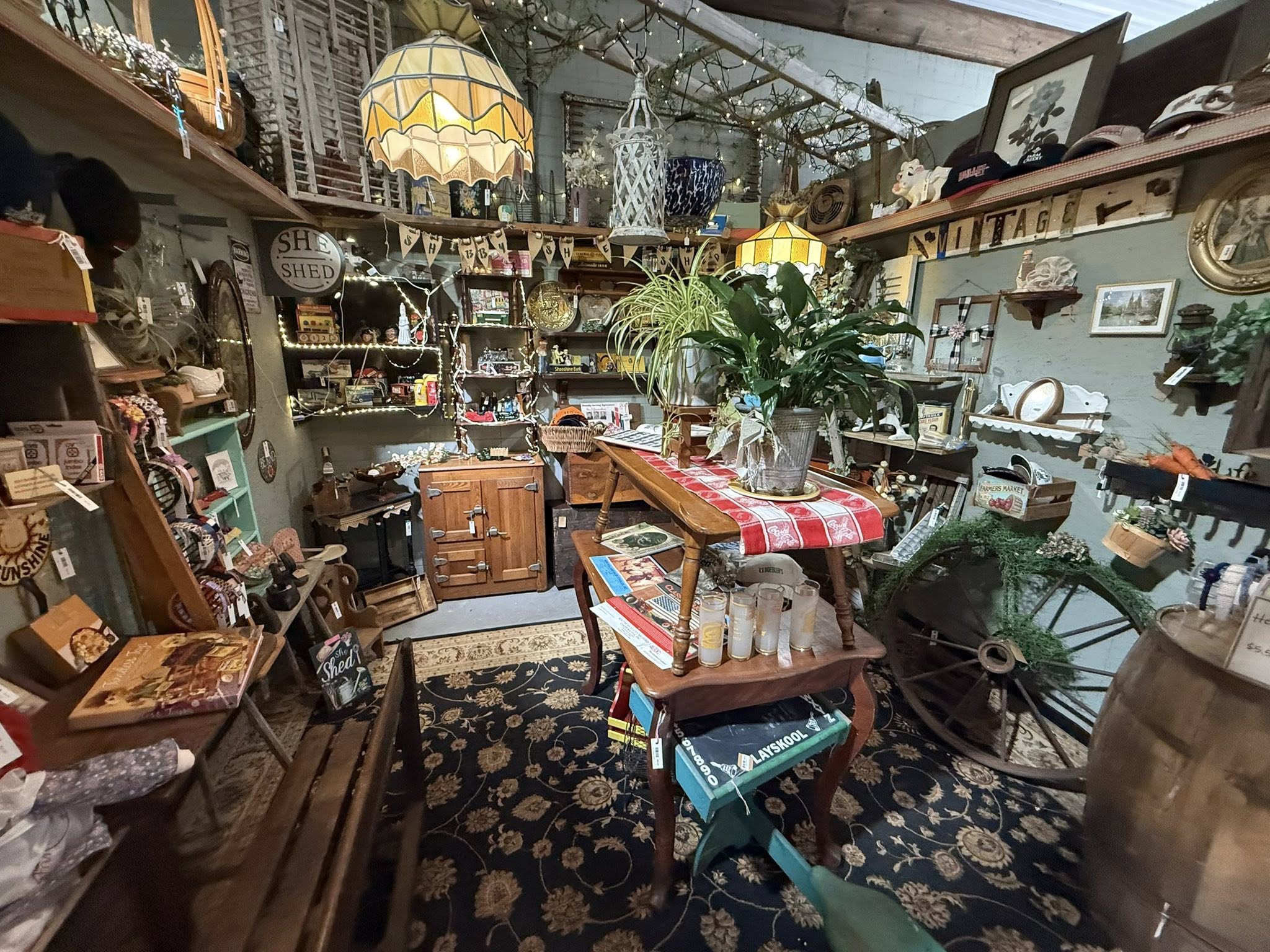 Lamps, furniture & the 